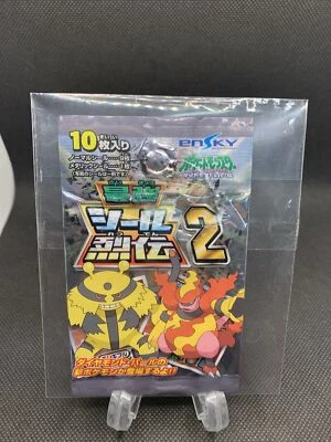 Pokemon japonés 2007 paquete de pegatinas de diamantes y perlas selladas Foto 1 de 3