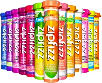 Zipfizz 13 Flavor Sampler | Energy Drink Mix Variety Pack B12 Electrolytes Keto - Image 1 of 2