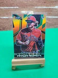 2021 Topps Fire # 68 ORANGE FOIL Phillies / Angels Mickey Moniak RC 246/299 - Picture 1 of 2