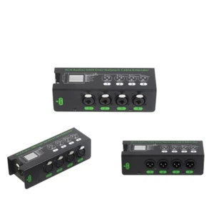 4Channel Male Female Sound Signal Extender Over RJ45 for Stage Performances - Picture 1 of 19