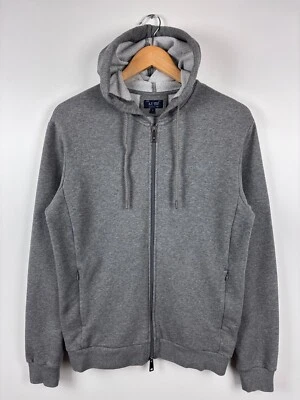 Mens Armani Jeans Zip Hoodie Sweatshirt Gray Size S - Image 1 of 4