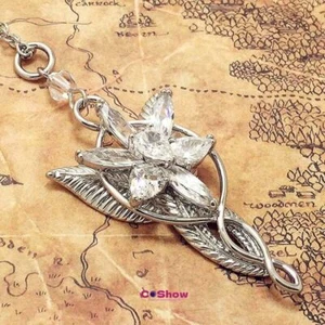 Collana Ciondolo Il Signore Degli Anelli Arwen Evenstar Alta Qualità Gioielli Moda - Foto 1 di 8