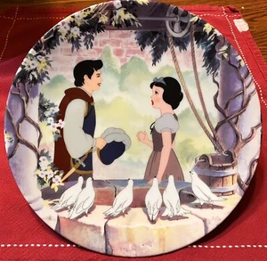1992 Knowles Disney Biancaneve "Un desiderio che si avvera" con scatola COA SPEDIZIONE GRATUITA - Foto 1 di 4
