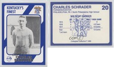 1989 Collegiate Collection Kentucky Wildcats Kentucky's Finest Charles Schrader
