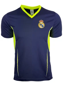 Official Rhinox Real Madrid Youth Navy & Yellow Soccer Jersey - Licensed - Picture 1 of 4