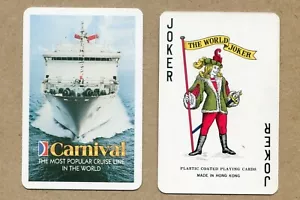 CARNIVAL CRUISE LINE. Joker. TAUSCH SPIELKARTE #B - Bild 1 von 3