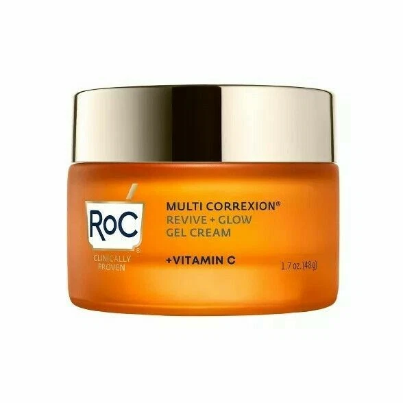 RoC Multi Correxion Revive Glow GEL Cream Vitamin C Moisturizer - 1.7 fl oz