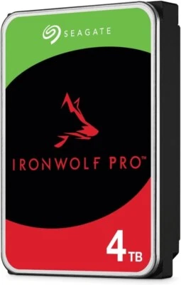 4TB Seagate IronWolf PRO NAS HDD 3.5" 7200RPM Enterprise ST4000NT001 - 5Yr Warra - Image 1 of 4