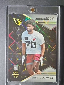 2023 Panini Black #127 Paris Johnson Jr. Royal #/10 - Picture 1 of 2
