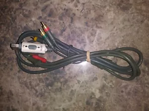 Genuine Xbox HD AV HDTV TV Component Cable Authentic OEM Xbox 360 Cable X810972 - Picture 1 of 3