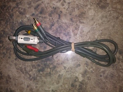 Genuine Xbox HD AV HDTV TV Component Cable Authentic OEM Xbox 360 Cable X810972 - Image 1 of 3