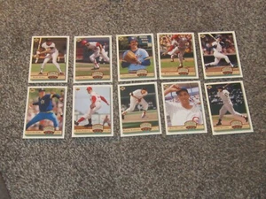 1992 Upper Deck Heroes Highlights Baseball 10 Card Set Subset Williams, Jackson - Picture 1 of 2