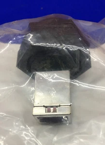 TE CONNECTIVITY RJ-45 EATHERNET SCHWARZ PASS-THRU-BUCHSE SCHOTT - Bild 1 von 4