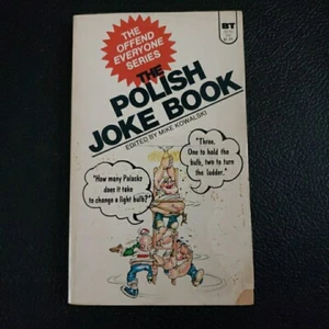 The Official Polish Joke Book PB Edited Mike Kowalski 1974 BT Books Humor - Imagen 1 de 9