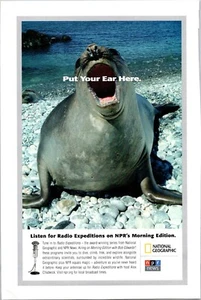 NPR News Original Vintage Print Ad - Picture 1 of 1