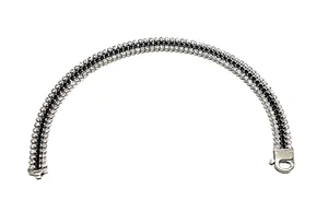Juego de pulsera de tenis de plata de ley con caja de regalo C/Z - Imagen 1 de 1
