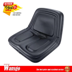 Universal Lawn Mower High-Back Seat TM333BL - Picture 1 of 9