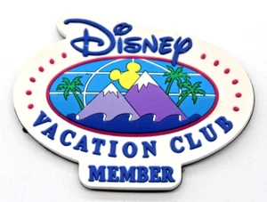 Disney Magnet - DVC Member - Vacation Club - ORIGINAL LOGO - Rubber - Picture 1 of 3