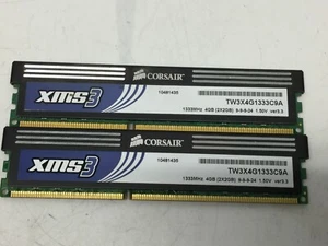 CORSAIR XMS3 4GB (2x2GB) DDR3-1333 PC3-10600 DIMM Desktop RAM TW3X4G1333C9A - Picture 1 of 3