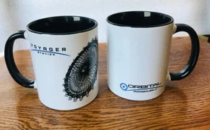 2 VOYAGER STATION ORBITAL ASSEMBLY mugs - Picture 1 of 1