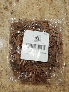 LWR Crafts Wooden Mini Clothespins 200 Per Pack 1" 2.5cm (Jacobean) Everything - Picture 1 of 3