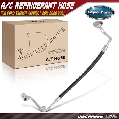 A/C Refrigerant Hose Discharge Line for Ford Transit Connect 2019 2020 2021 2.0L - Image 1 of 4