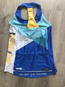 Moxie DNA Tank Racerback Cycling Lifetime Jersey - LARGE - Picture 1 of 6