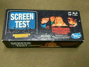 Screen Test Netflix Stranger Things Seasons 1 & 2 Hasbro Gaming NEW MIB - Picture 1 of 5
