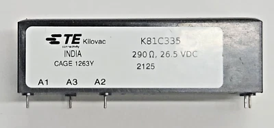 K81C335, Relé de Vacío de Alto Voltaje, 10KV 5A SPDT, PCB TE/Kilovac, Cantidad -1 pieza Foto 1 de 2