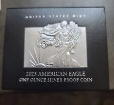 2023-w 1 oz Proof American Silver Eagle (w/Box & COA)