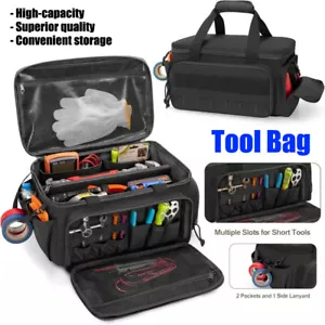 14"Durable Heavy Duty Durable Portable Tool Storage Bag Organizer,Large capacity - Picture 1 of 8