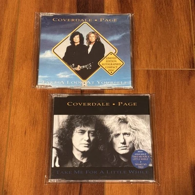 COVERDALE - PAGE 2 RARE 1993 CD Singles UK only releases WHITESNAKE LED ZEPPELIN Foto 1 de 4