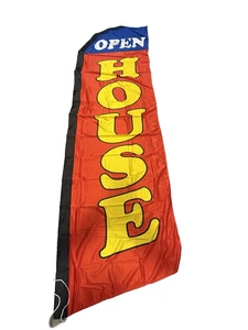 PACK 3 OPEN HOUSE Pluma Swooper Banner Signo Bandera 15' - CASA ABIERTA - BANDERA SOLAMENTE - Imagen 1 de 1