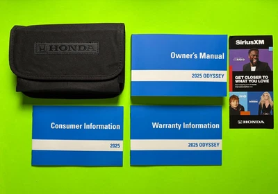 Honda Odyssey 2025 conjunto manual del propietario de fábrica y estuche *OEM* Foto 1 de 4