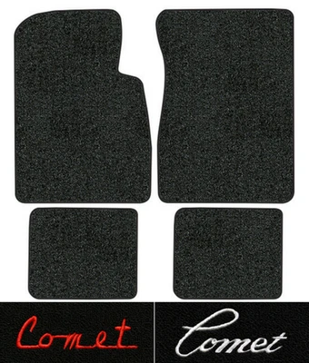 1966-1969 Mercury Comet Floor Mats - 4pc - Loop - Image 1 of 4
