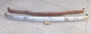 1934 1935 Chevy Standard Front/Rear Bumpers Original GM Pair - Picture 1 of 12