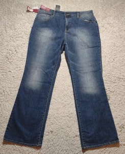 Merona Boot Cut Jeans Women's Size 16W Medium Wash Denim Stretch NWT - Picture 1 of 12