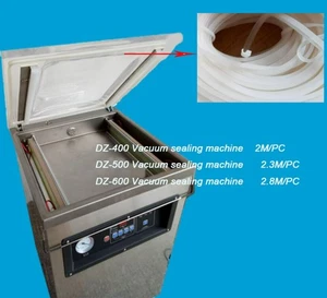 DZ-400/500/600 Vacuum Sealer Silicone Sealing Strip Rubber Cover Sealing parts - Picture 1 of 4