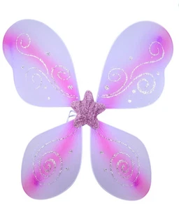 14"x 17" Feenflügel ~ lila ~ Verkleidung Kostüm ~ Halloween oder Spielen - Bild 1 von 4