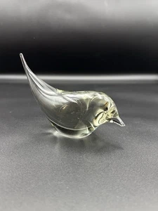Signierte Vintage Livio Seguso Murano Kunst Glas Vogel Figur Briefbeschwerer - Bild 1 von 7