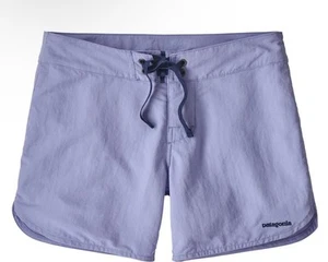 Patagonia Damen 2 hellviolett lila blau 4,5" Boardshorts schnelltrocknend GETRAGEN GETRAGEN - Bild 1 von 14