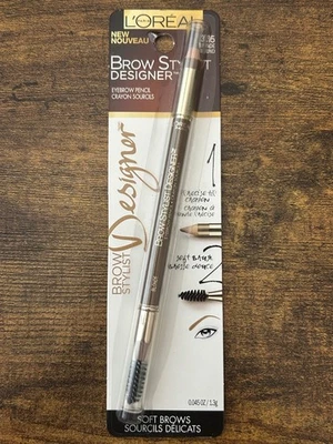 New L'Oreal Paris Brow Stylist Designer Eyebrow Pencil Crayon #305 Blonde - Image 1 of 3