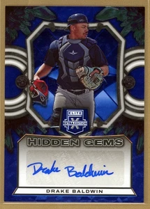 2023 Panini Elite Extra Baseball Hidden Gems Drake Baldwin HG-DBW RC Auto - Picture 1 of 2