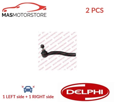 TRACK ROD END RACK END PAIR FRONT DELPHI TA2468 2PCS FOR TOYOTA AURIS - Image 1 of 4