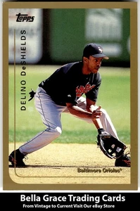 1999 Topps Delino DeShields #327 Baltimore Orioles MLB Baseball - Picture 1 of 2