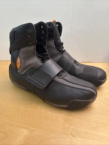 BMW Men's Motorrad Motorcycle Black Boots Size US 9 - Picture 1 of 16