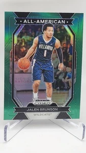 2024 Panini Prizm Draft Picks - All American Jalen Brunson #7 Green Prizm - Foto 1 di 2