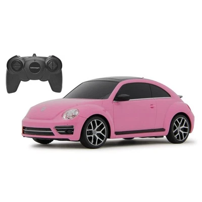 Jamara VW Beetle 1:24 pink 2,4GHz Ferngesteuertes Auto - Bild 1 von 4
