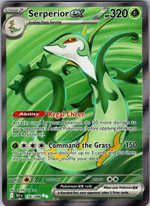 Serperior ex Secret Rare Grass SV: Black Bolt 156/086 NM - Imagen 1 de 2