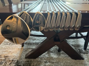 Used TaylorMade RocketBladez (RBZ) Set, Driver+3W+4HY+4-PW, Right Handed, S Flex - Picture 1 of 17